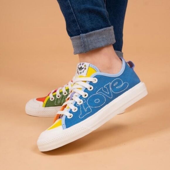 adidas Sneakers in Blue Green Pink Orange and Red unisex